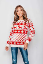 christmas reindeer jumper,