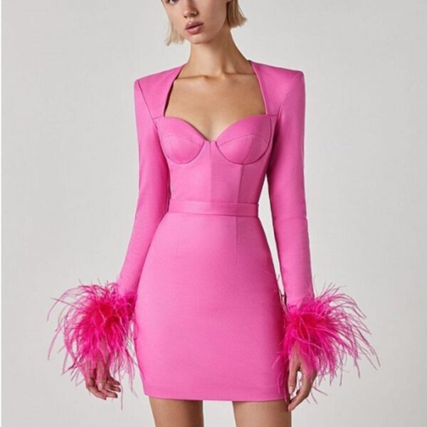 Pink dress next day delivery best sale