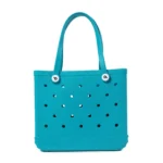 Croc Bogg Washable Beach Bags - Turquoise